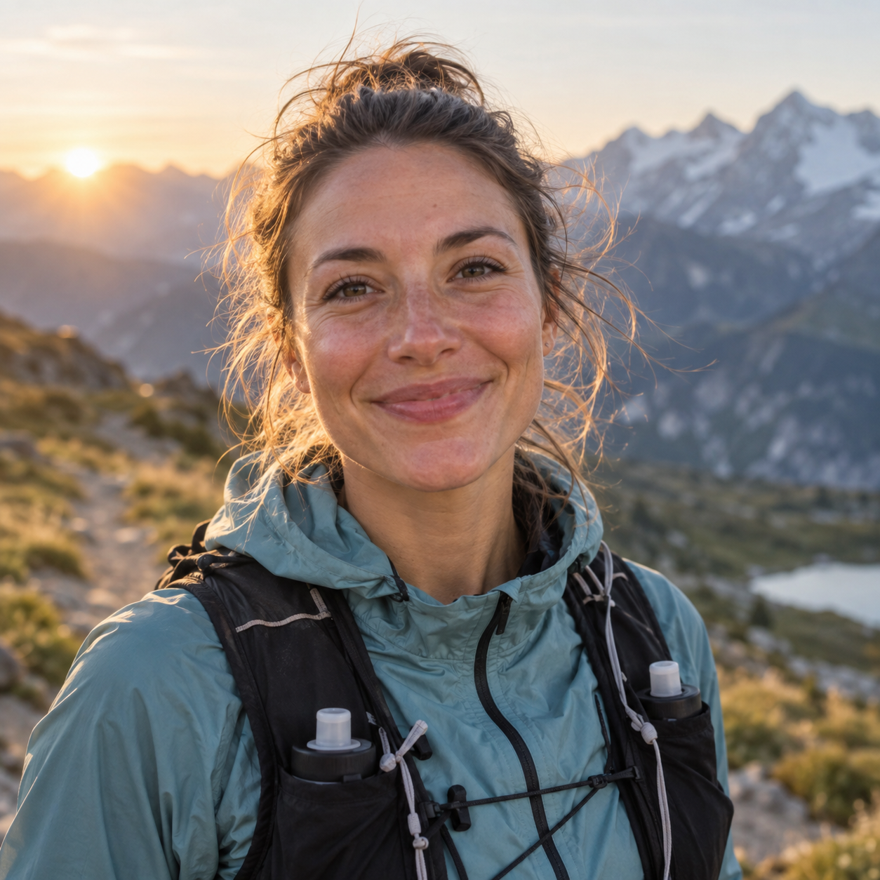 Portrait of a Waypath demo trail runner